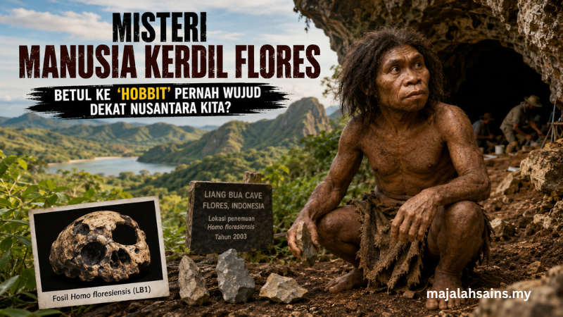 Misteri Manusia Kerdil Flores: Betul Ke ‘Hobbit’ Pernah Wujud Dekat Nusantara Kita?