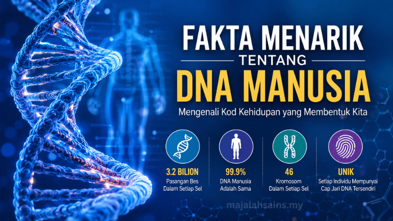Fakta Menarik Tentang DNA Manusia